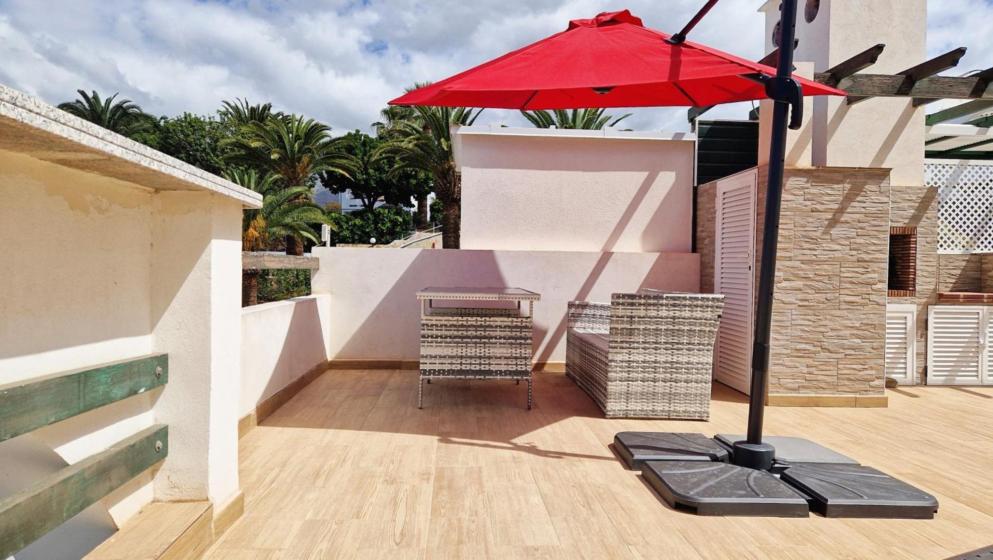 Apartment With Private Terrace - Ocean View Costa Adeje Bagian luar foto